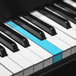 Ícone de Real Piano: teclado eletrônico