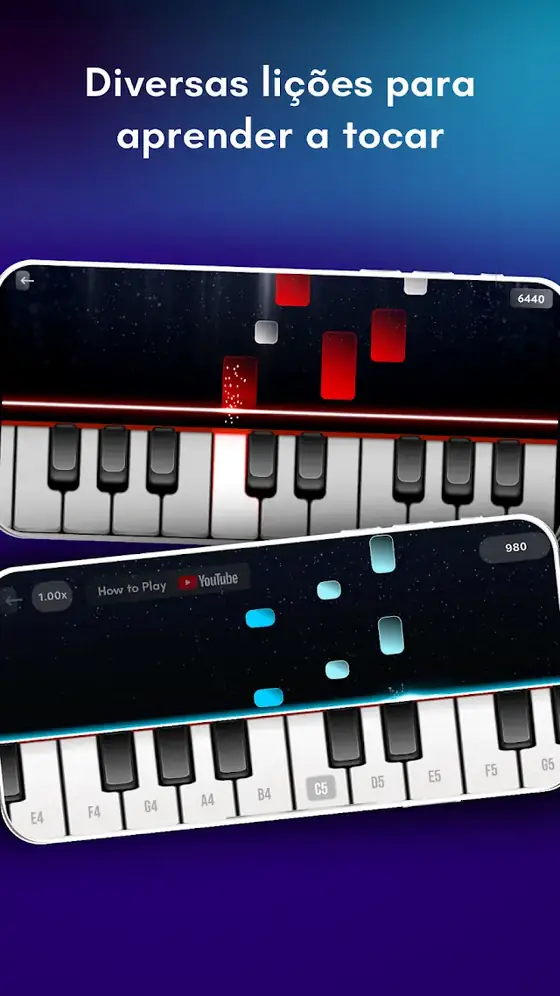 Fotograma de Real Piano: teclado eletrônico