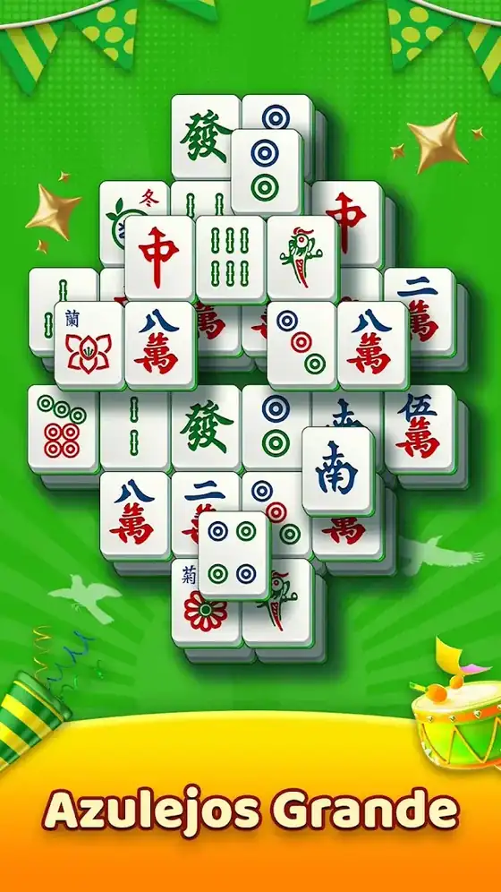 Ecrã de jogo de Vita Mahjong